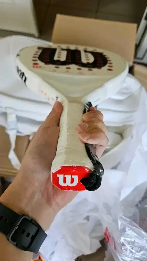 Raket padel plus tas tenis wilson
