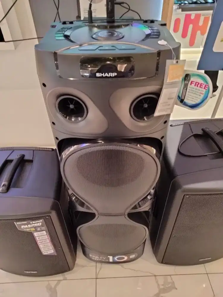 SHARP PARTY SPEAKER CBOX-PS20CB