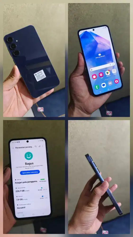 EDISI BU JUAL SAMSUNG A55 5G RAM 12/256 GB !!!