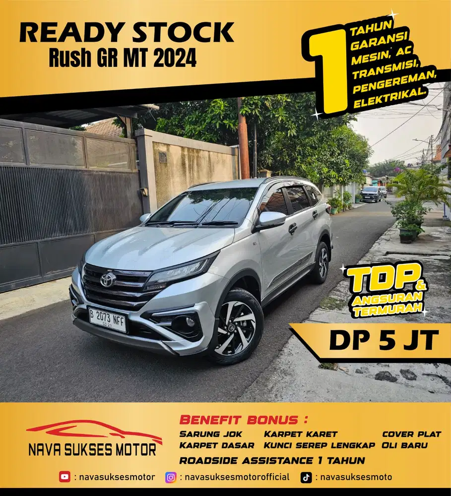 TDP 5 JUTA - RUSH GR MT 2024