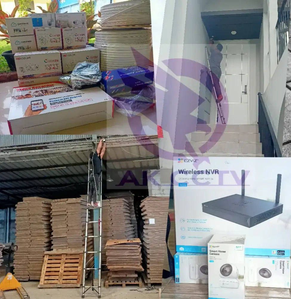 Pasang cctv service cctv seting router