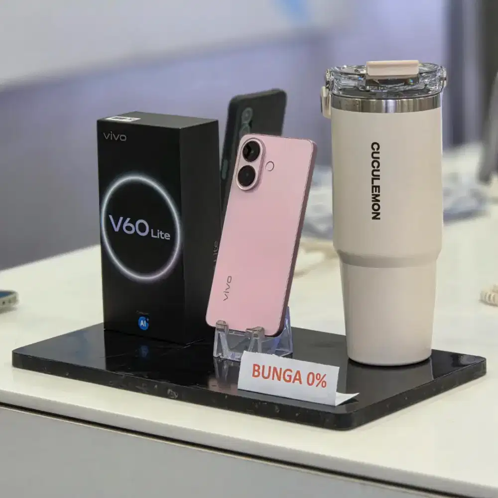 VIVO V60 LITE FREE TUMBLER HANYA 3 JUTAAN SAJA BISA DI CICIL