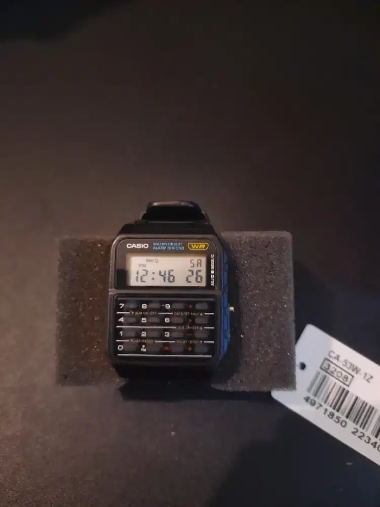 Di jual jam tangan Casio klasik CA53W black