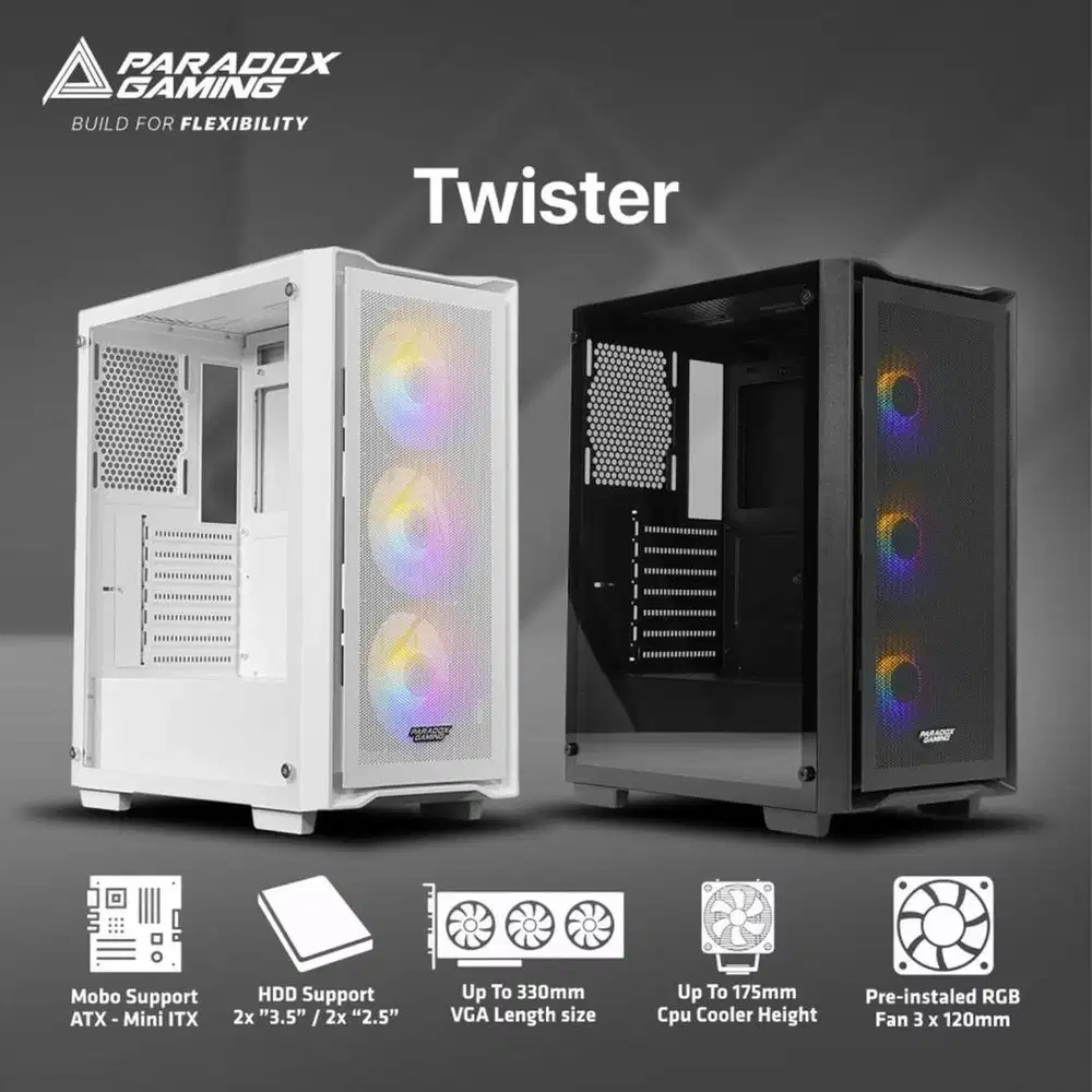 PC GAMING INTEL CORE I3 10105F VGA GTX 750TI 4GB GDDR5