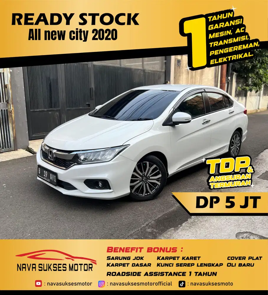TDP 5 JUTA - SEDAN CITY 2020