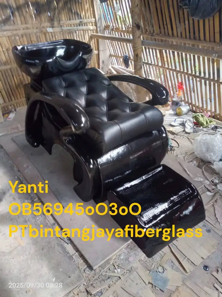 kursi keramas isabel,bangku cuci rambut siyap kirim