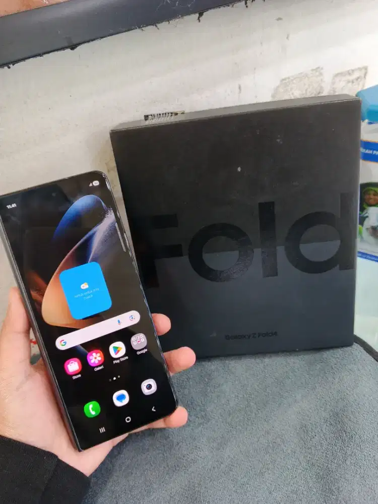 Samsung Z Fold 4 5G 12/512 Fulset ori resmi sein no minus