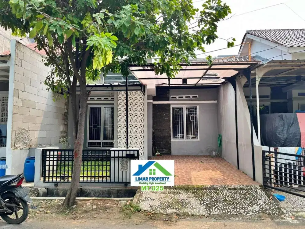 Rumah Siap Huni di Cluster Favourite Metland Cibitung