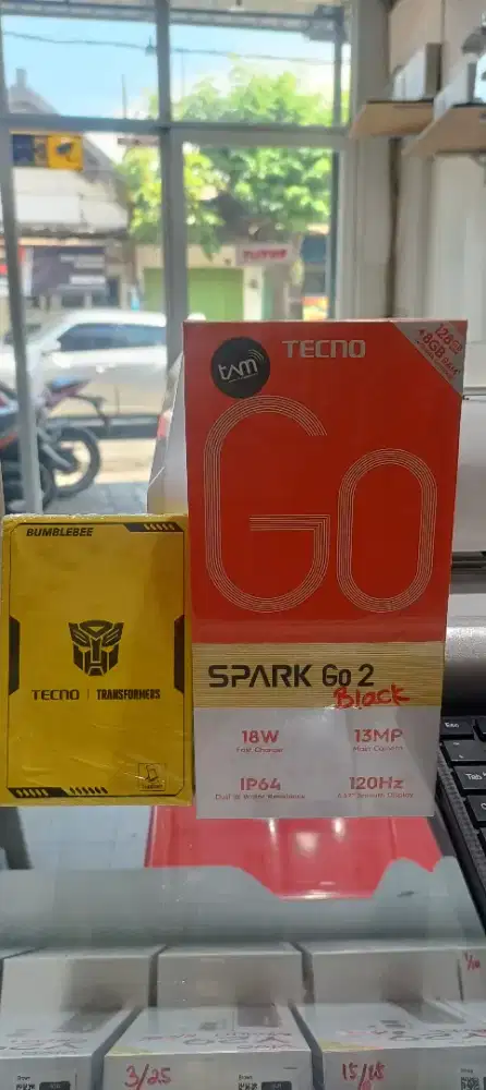 1JTA'AN TECNO SPARK GO 2 RAM 4GB ROM 128GB FREE STANDING HP