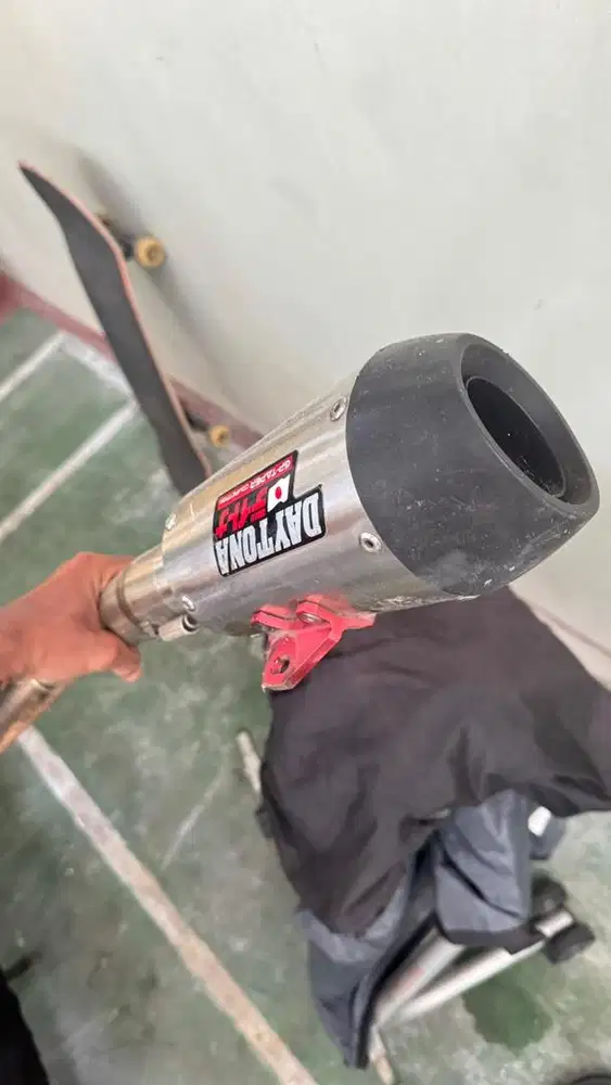knalpot daytona bekas xsr 155