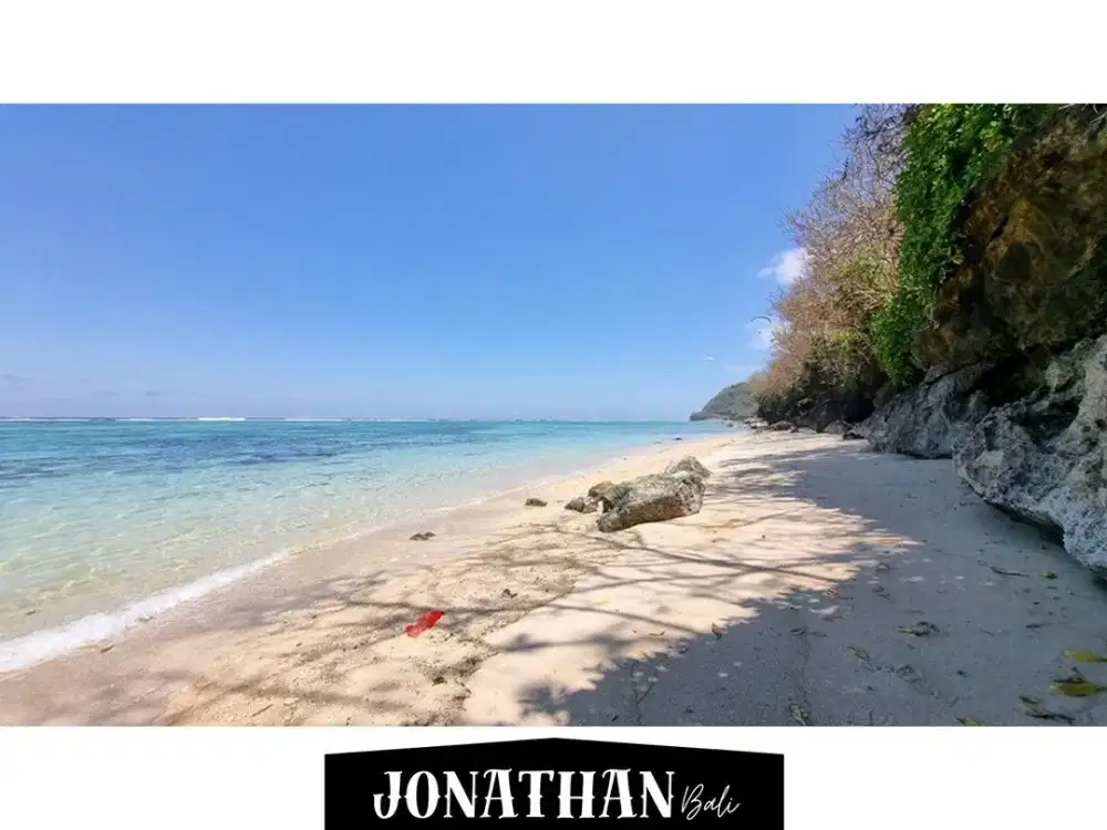 Dijual: Tanah Tebing Langka dengan Akses Langsung ke Pantai Pasir Putih – Nusa Dua Area - LSAG