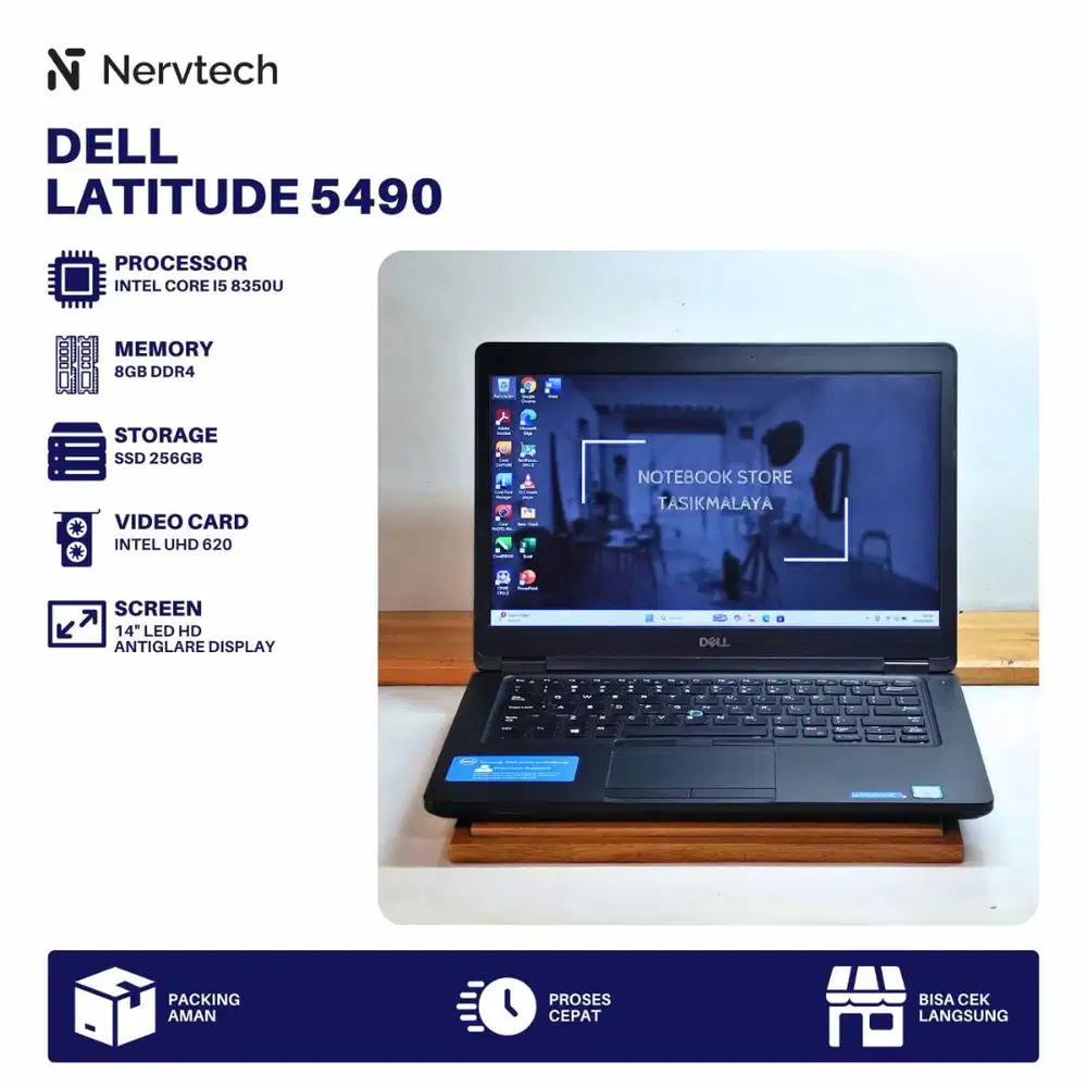 Dell Latitude 5490 Core i5 8350U Gen 8 8GB/256GB 14 inch Laptop