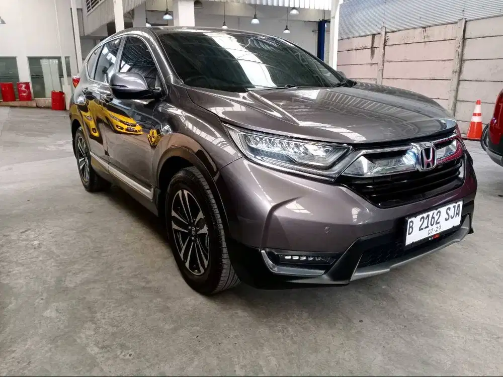 Honda CRV 1.5 Turbo Prestige AT 2019 Abu-abu PREMIUM B2162SJA