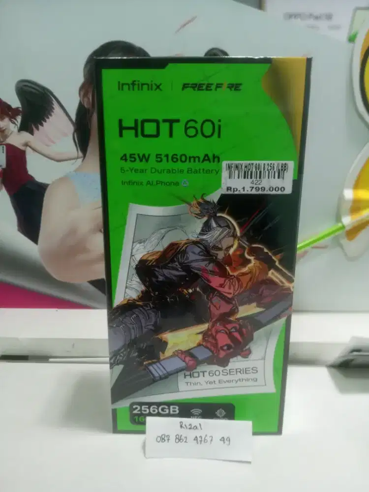 INFINIX HOT 60I 8/256 | ATLANTIS DAHSYAT
