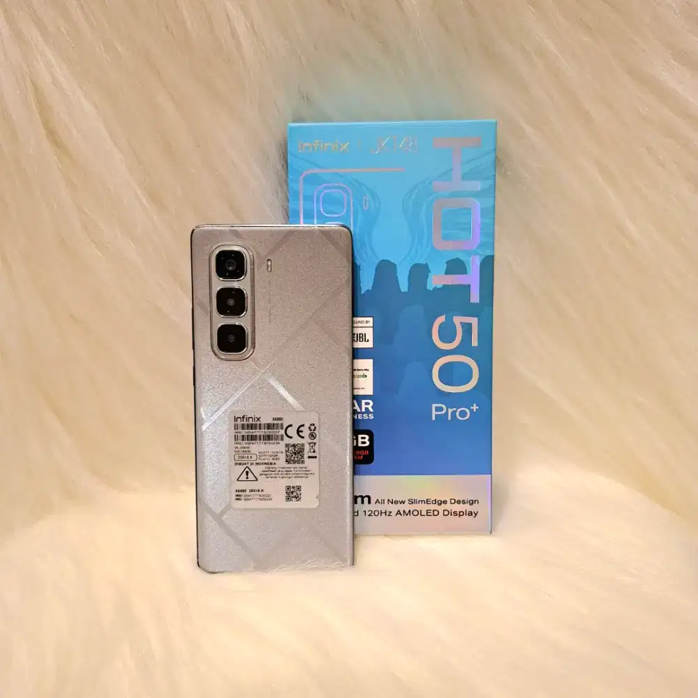 Infinix Hot 50 Pro+ Plus 8/256 Gb Sebulan pakai Mulus Like New
