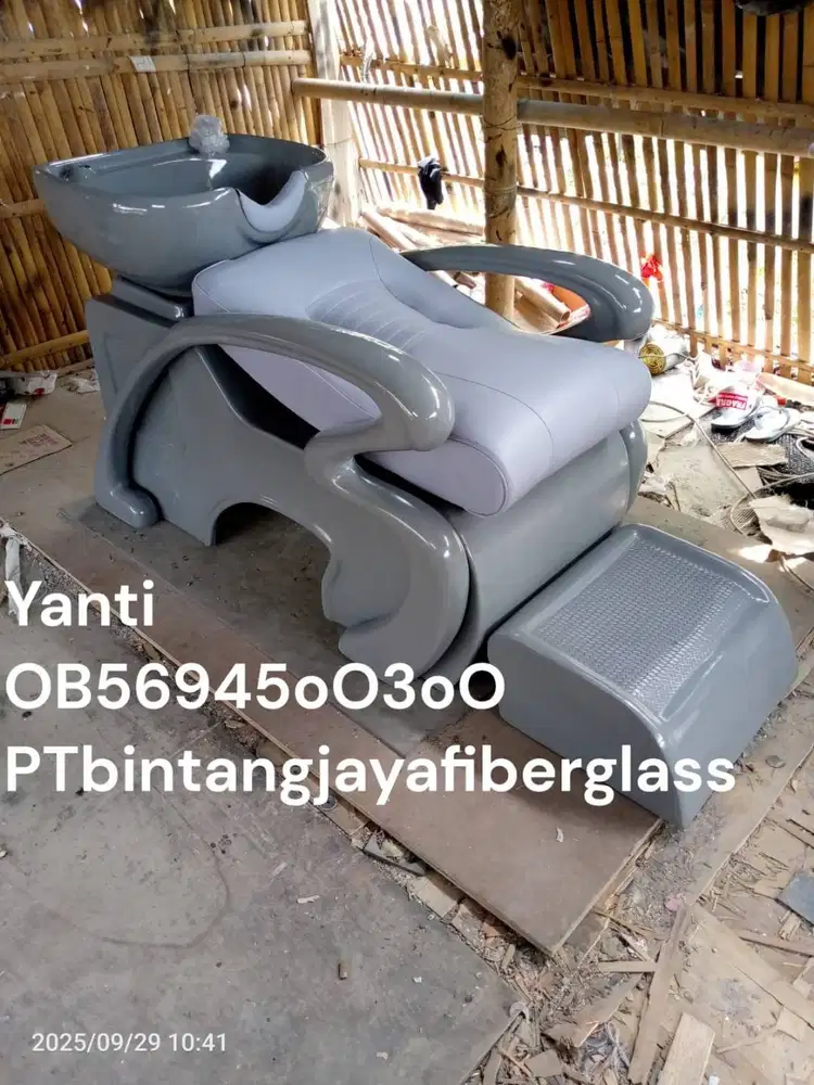 kursi keramas,bangku cuci rambut fiber