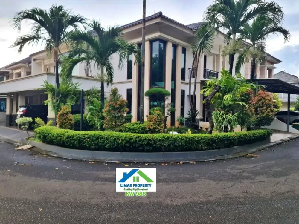 Rumah Hook Design Modern Nego Sampai Deal di Kota Wisata Cibubur