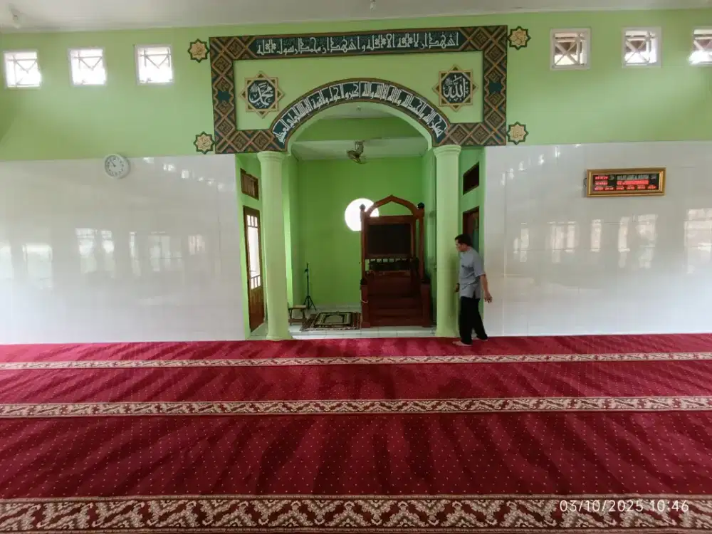 Ambal Sajadah Karpet Masjid Termurah. Tersedia Lokal maupun Import