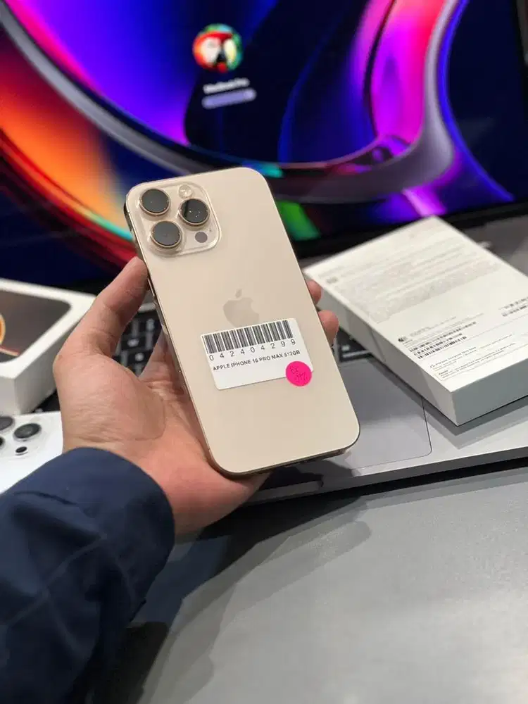Second iphone 16 promax 512 gb bea cukai