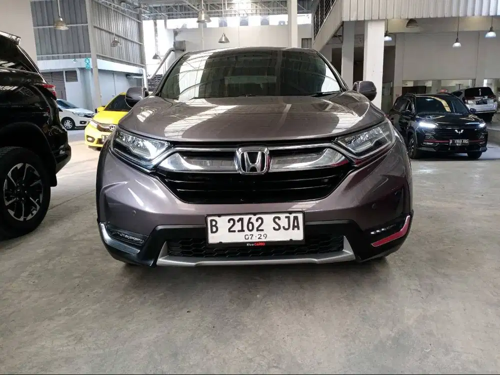Honda CRV 1.5 Turbo Prestige AT 2019 Abu-abu PREMIUM  B2162SJA
