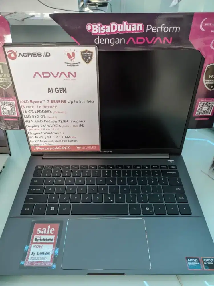 laptop advan ai gen