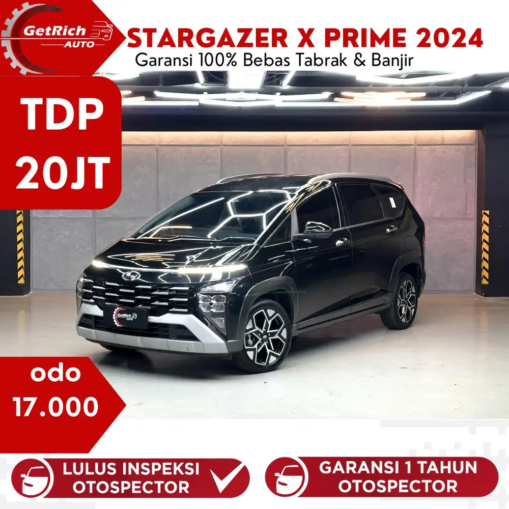 Km 17Rb Hyundai Stargazer X 2023 Hitam