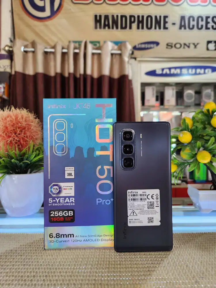 Infinix Hot 50 Pro+ Ram 8+8Gb/ 256Gb Fullset Mulus Ori 100% Bergaransi