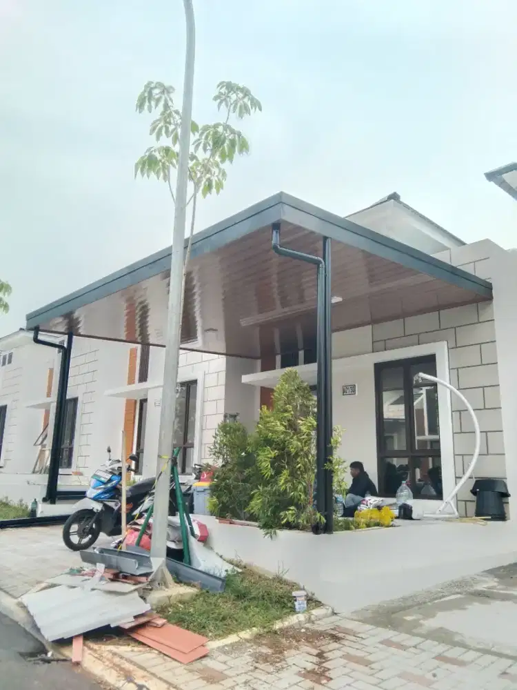 Kanopi Baja Ringan Simpel Dan Cantik