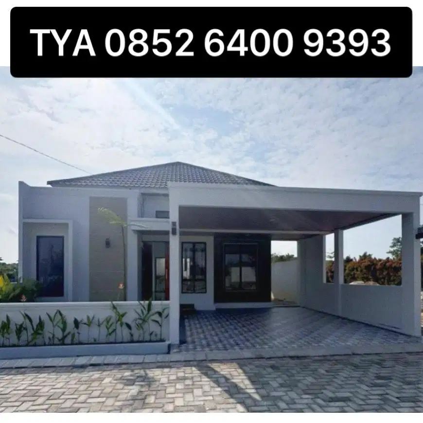 Rumah cluster Tunggal Jalan Sudirman