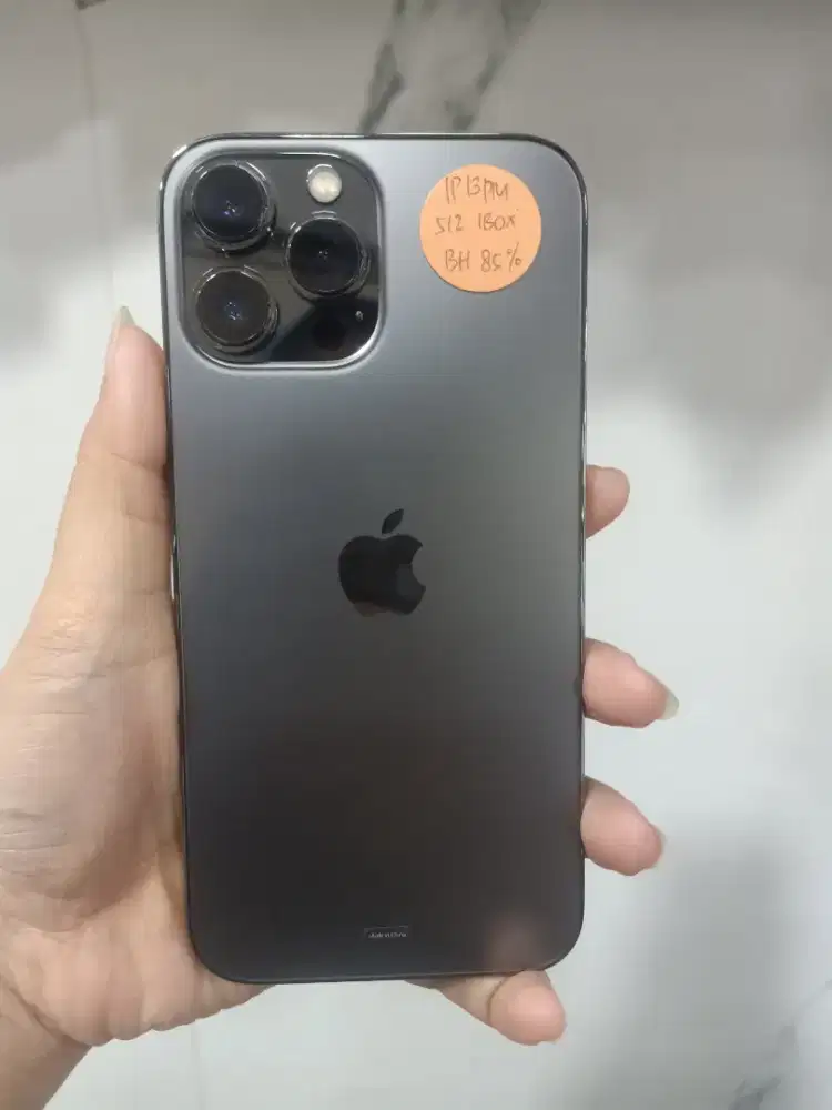 Second IPhone 13Pro Max 512GB Ex Grs Resmi Mulus Abissss