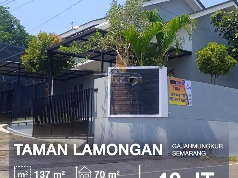 DISEWAKAN RUMAH DI SAMPANGAN,Jl. LAMONGAN SEMARANG
