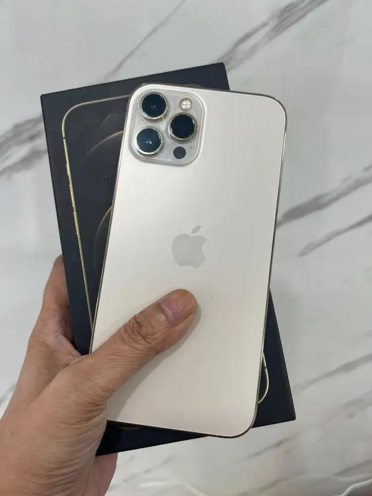 IPHONE 12 ROMAX 256 EKS INTER PERMANEN (GRS IMEI SELAMA PAKAI)