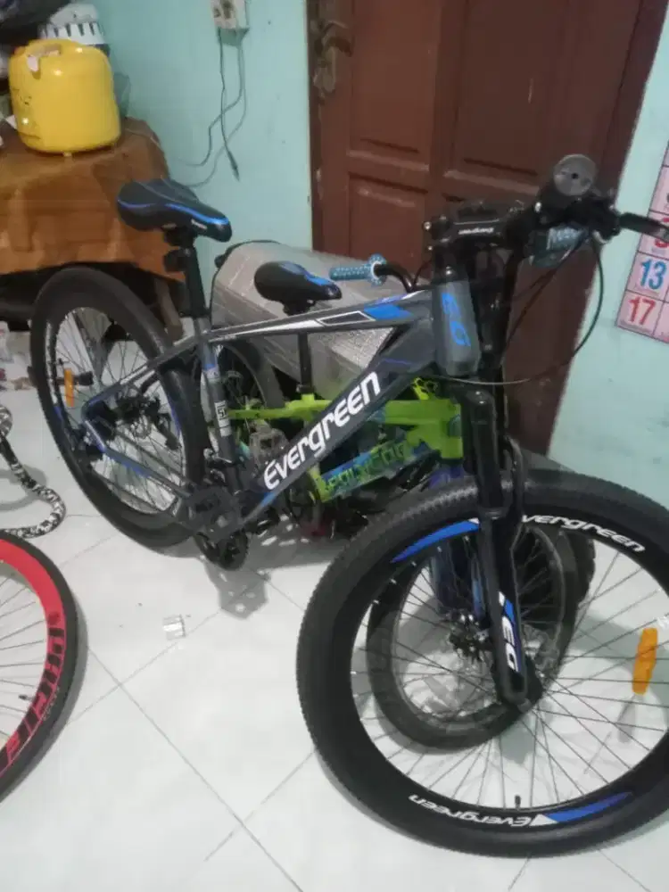 Sepeda evergreen jual Rugi