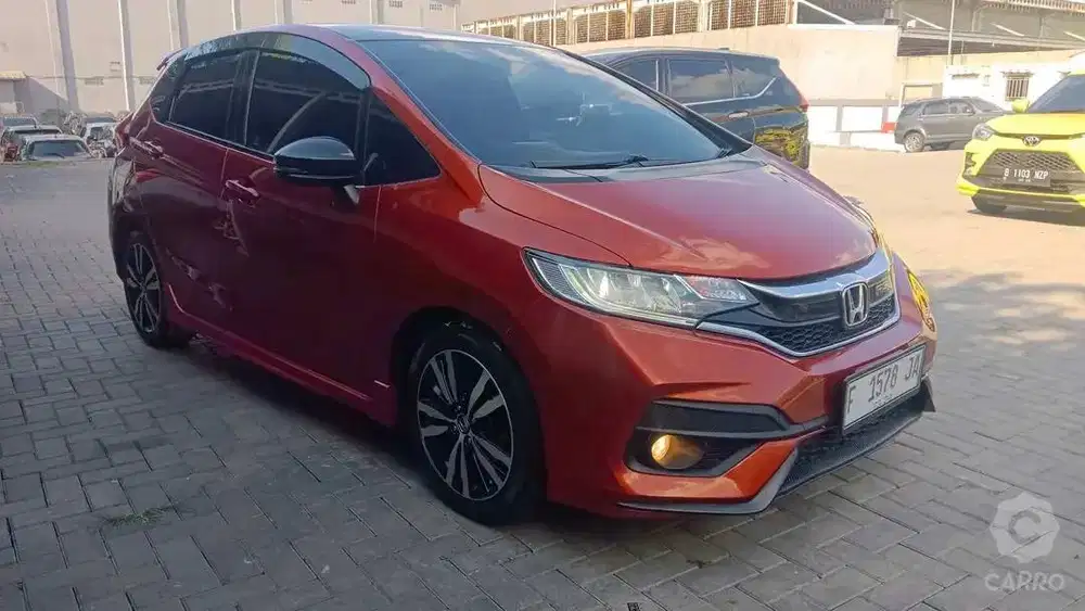 Honda Jazz RS AT 2019 Orange PREMIUM F1578JA