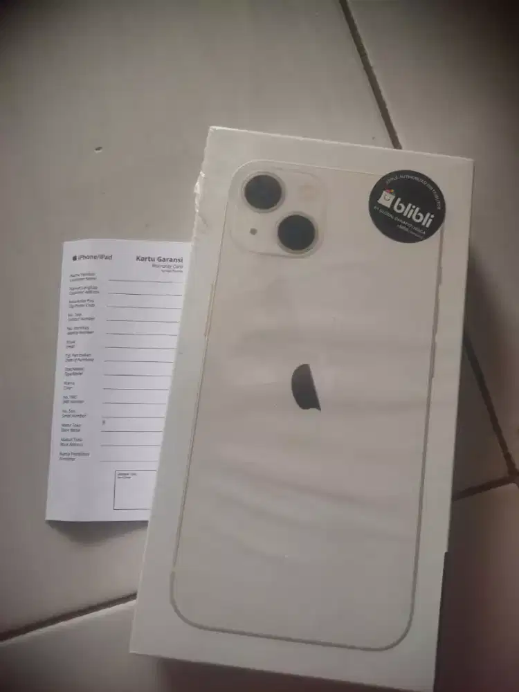 iphone 13 new masih segel 128gb