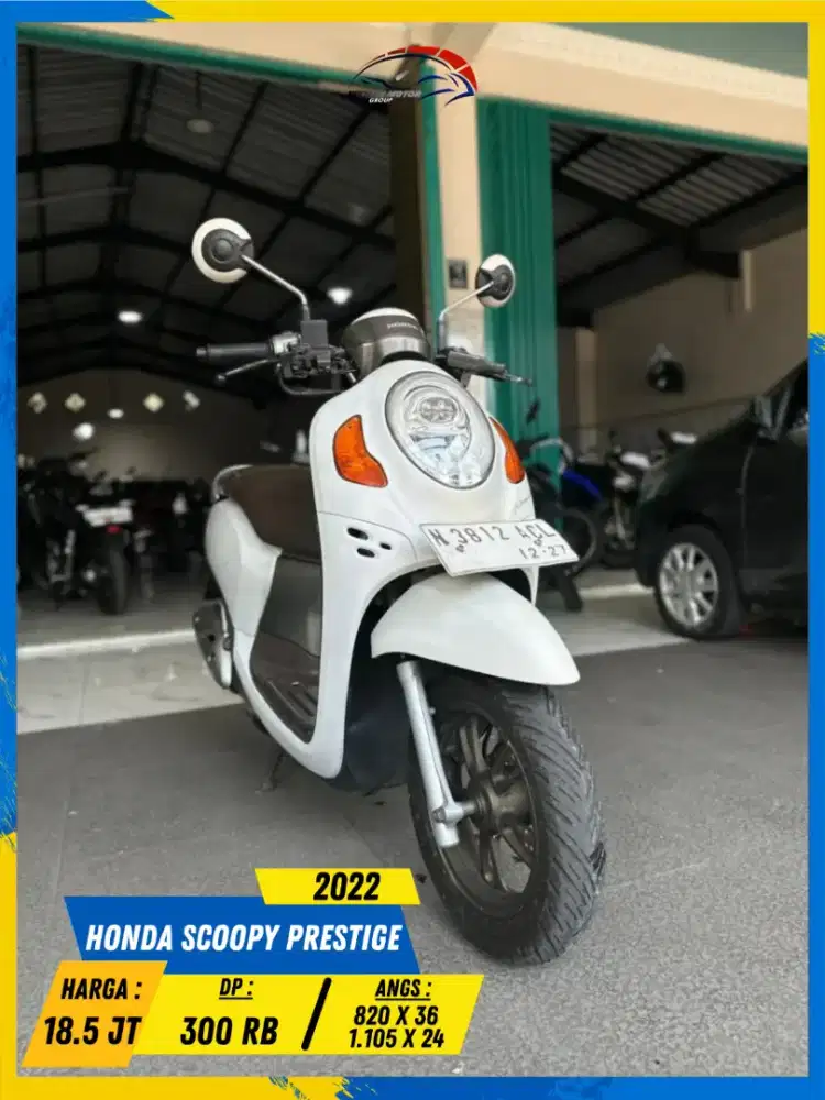 HONDA SCOOPY PRESTIGE 2022 GERCEP MASZEHH HIKMAH MOTOR KEPUH MALANG