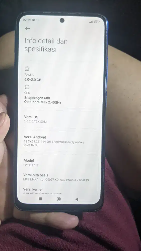 Redmi note 11 6/128gb