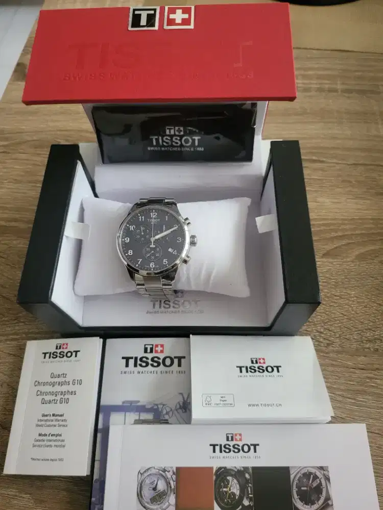 Tissot Chrono XL Blue Mulus Fullset