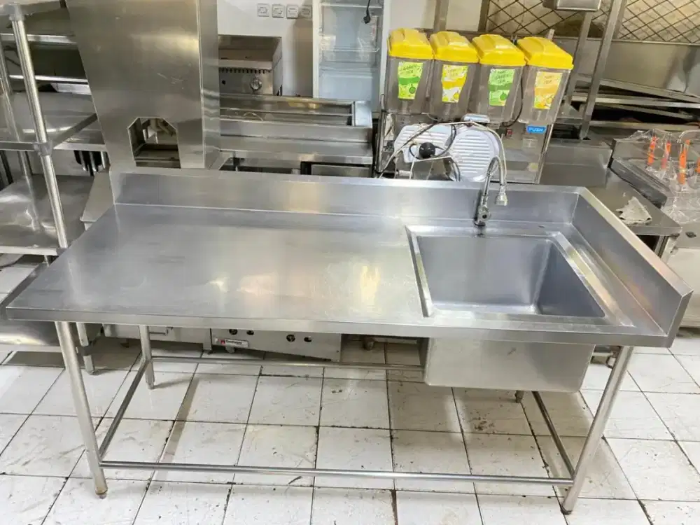 Sink sayap 1 lubang