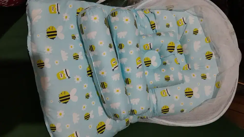 Kasur baby set ada guling dan bantal