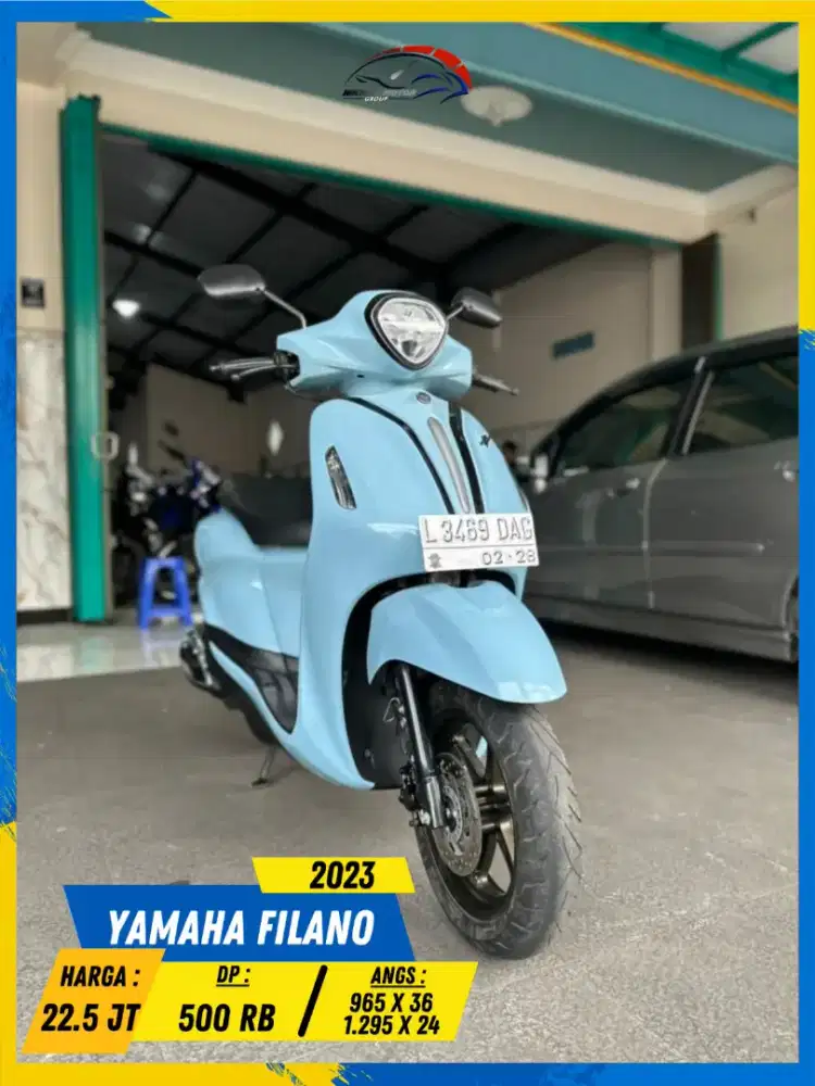 YAMAHA GRAND FILANO 2023 PLAT L GASS BOSSKU HIKMAH MOTOR KEPUH MALANG