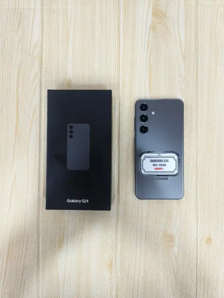 ( Second ) Samsung Galaxy S24 8/256GB - Black | SEIN | Fullset Ori