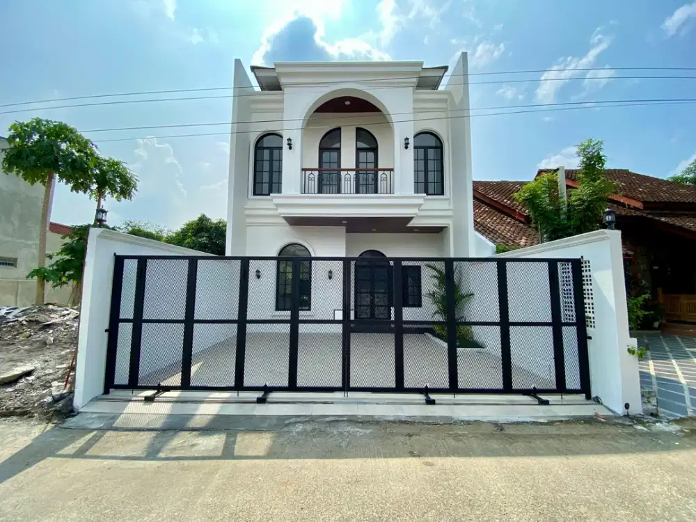 Rumah Cantik Konsep Modern Estettik 2 lantai di Pokoh Jl. Raya Tajem