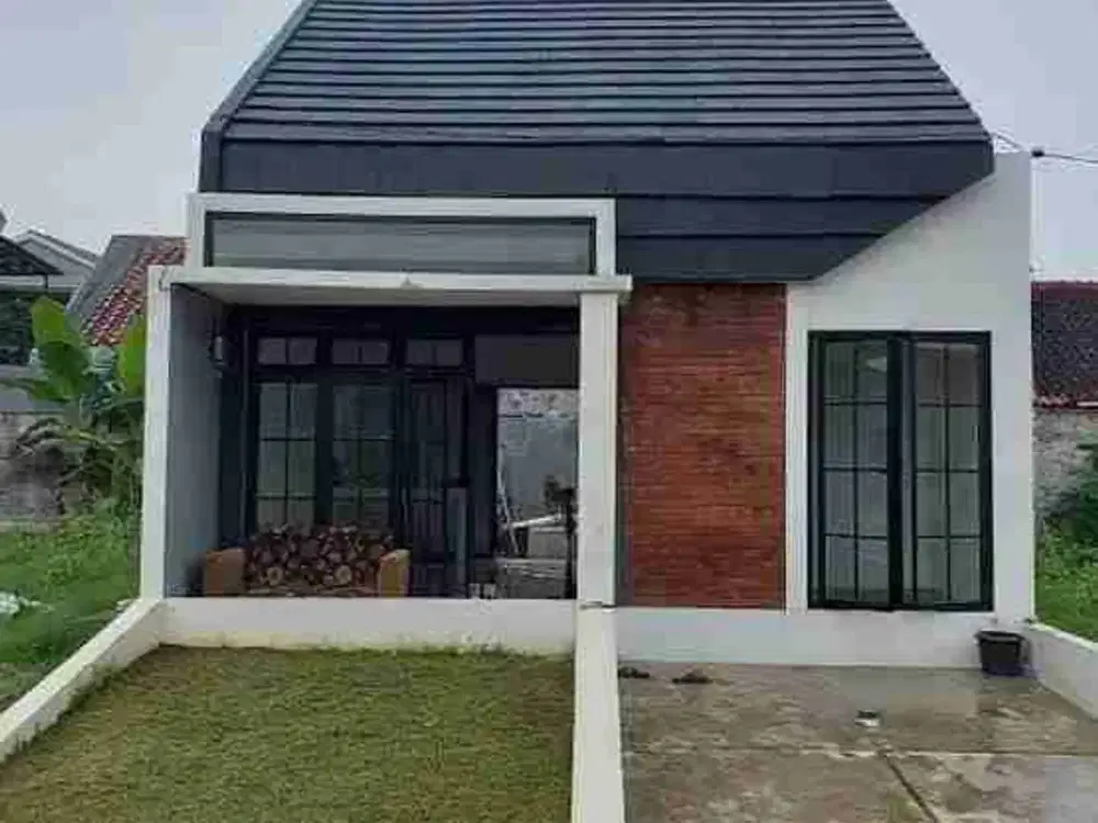 RUMAH MINIMALIS MODERN TANPA DP BISA KPR NEMPEL PONDOK CABE