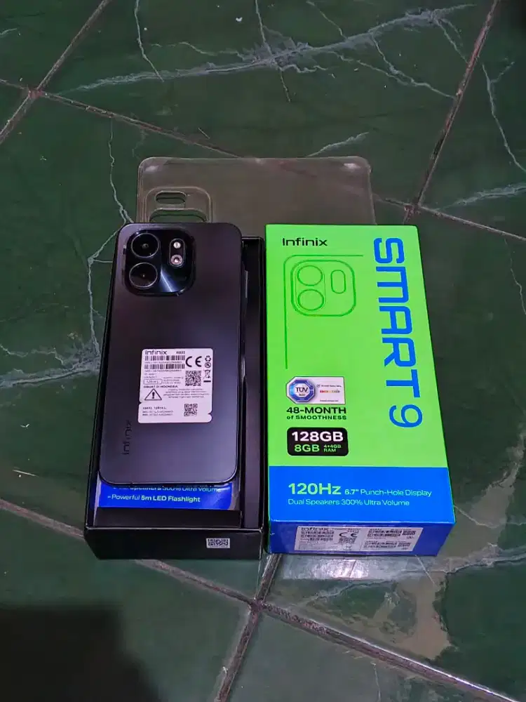 Infinix Smart 9 4+4/128 Fullset Full Ori