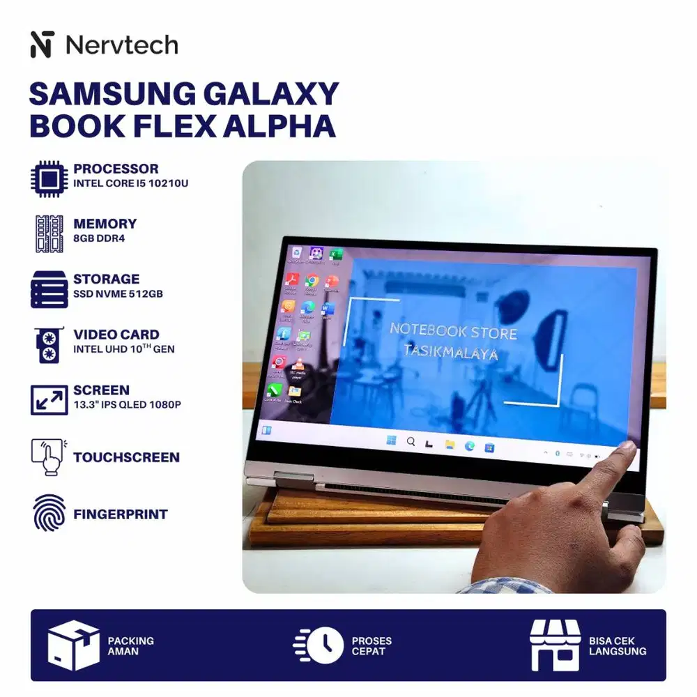Samsung Galaxy Book Flex Alpha Core i5 10210U 8GB/512GB Touch x360