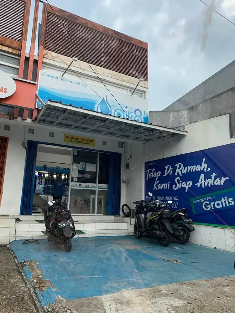 Jual Ruko 1 lantai pinggir jalan angkot