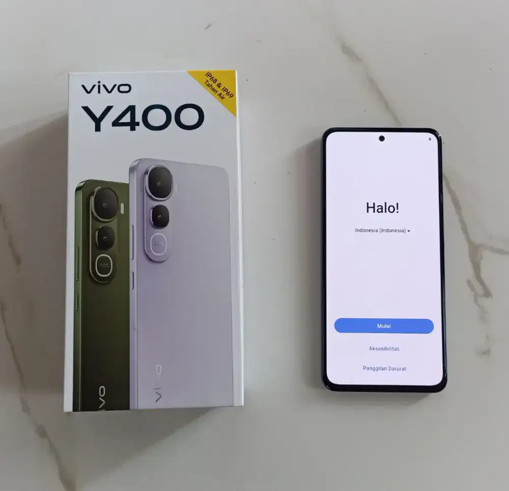 Jual Vivo Y400, 8/256, Baru 1 Bulan