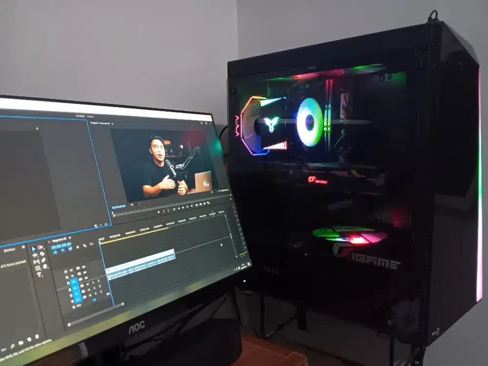 Dijual PC Siap Pakai, Editing & Gaming Lancar Jaya!