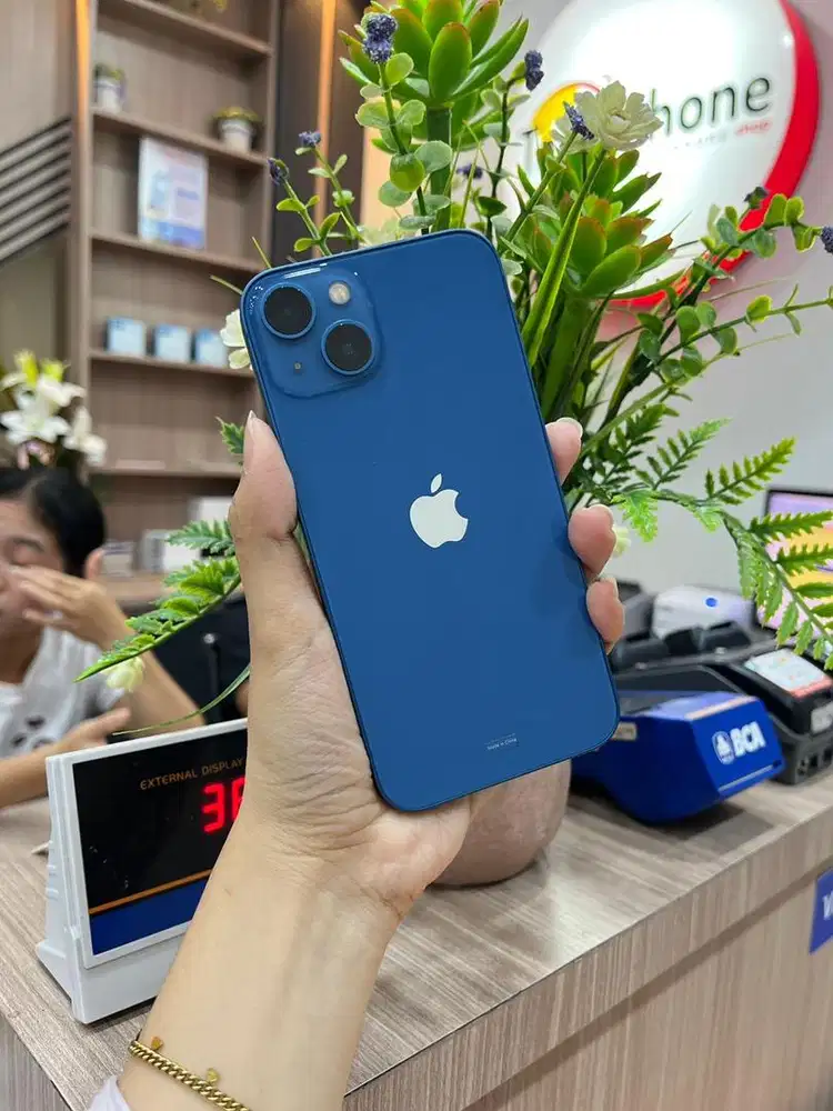 IPHONE 13 256 BLUE EX RESMI INDO